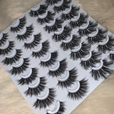 16 pair dramatic lash board including 2 different styles (style 0)