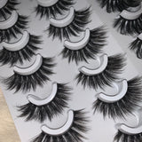 16 pair dramatic lash board including 2 different styles (style 0)