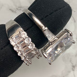 Ambrose luxury crystal ring set