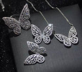 Anaya Butterfly crystal full set