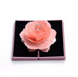 Pop up red rose ring gift box (box only ring not included)