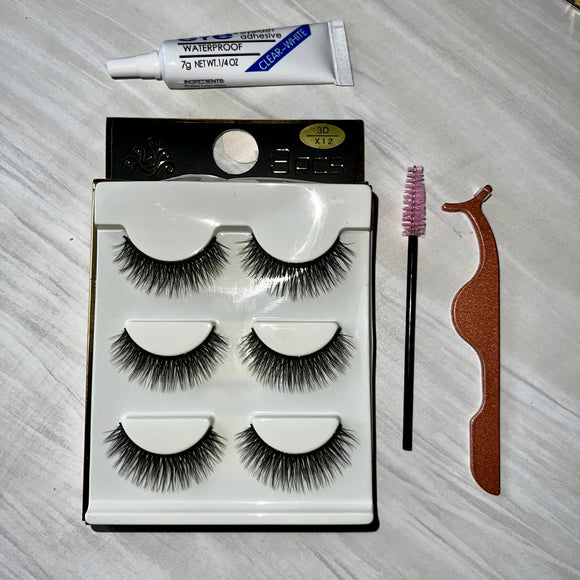 Beginners lash set style 12