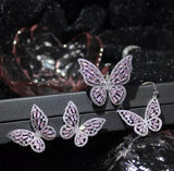 Anaya Butterfly crystal full set