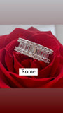 Rome Luxury eternity band, stacker ring