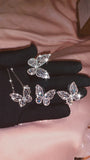 Anaya Butterfly crystal full set