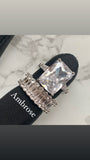 Ambrose luxury crystal ring set