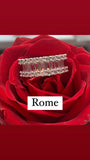 Rome Luxury eternity band, stacker ring